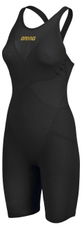 Arena Powerskin Carbon Glide Open Back Black
